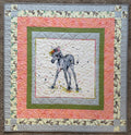 Zebra Baby Quilt: Safari Nursery 37”x38”